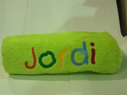 toalla,personalizada,nombre,bordados,